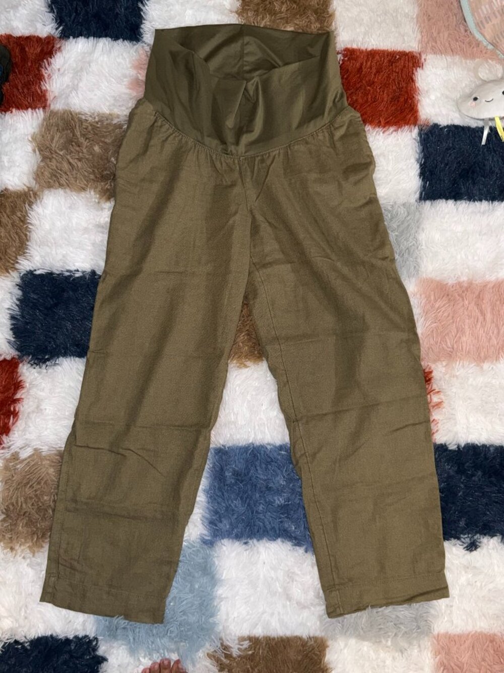 Linen Maternity Pants